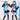 Anime Girl JK Style Blue/Black/Gray Cosplay Costume Casual Uniform