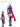 Marvel Rivals Vengeance Psylocke Artificial Leather Cosplay Costume