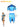 Street Fighter Chun Li blue Cosplay Costume