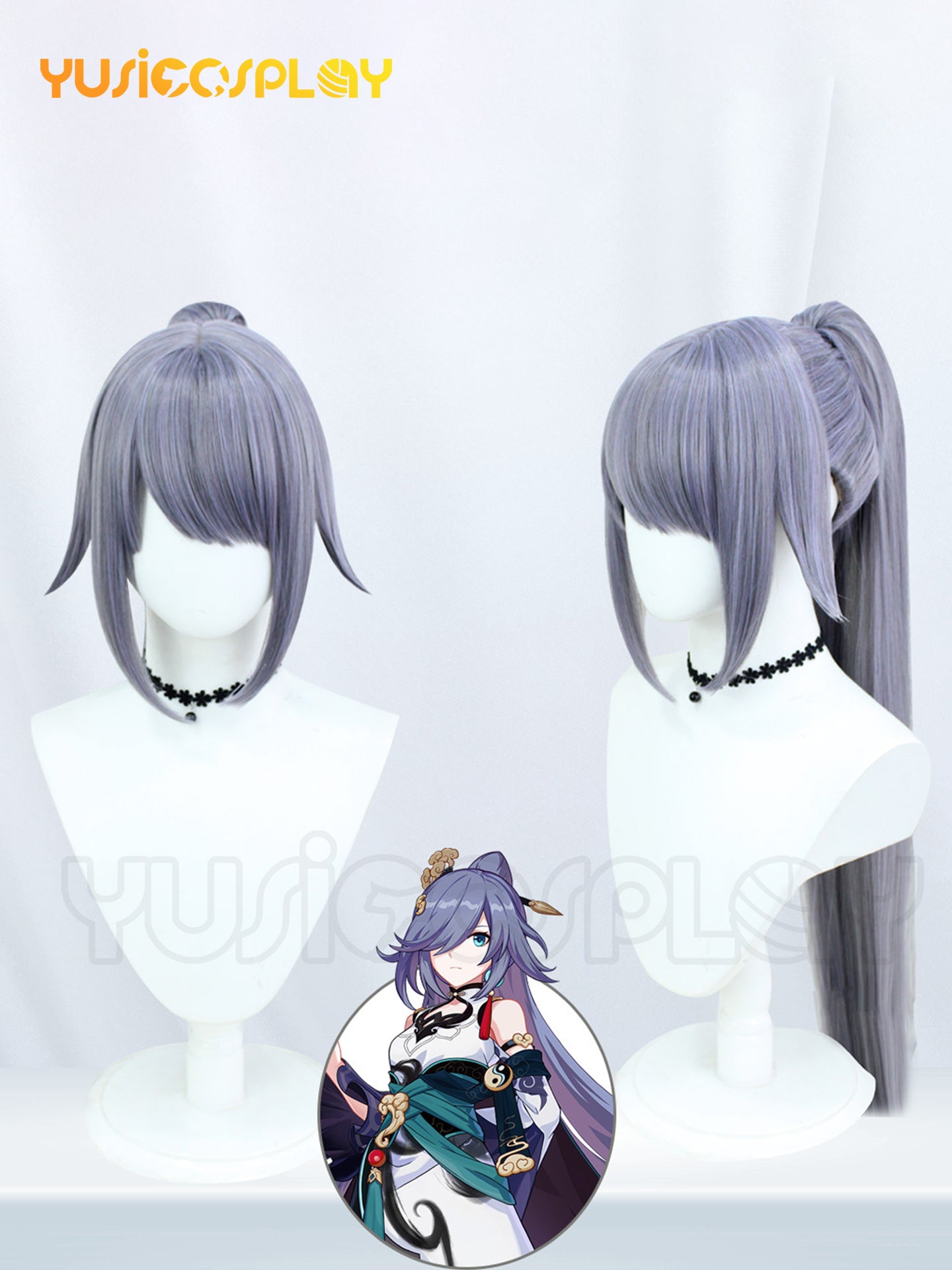Honkai Impact 3rd Azure Empyrea Fu Hua Cosplay Wig YUSICOSPLAY