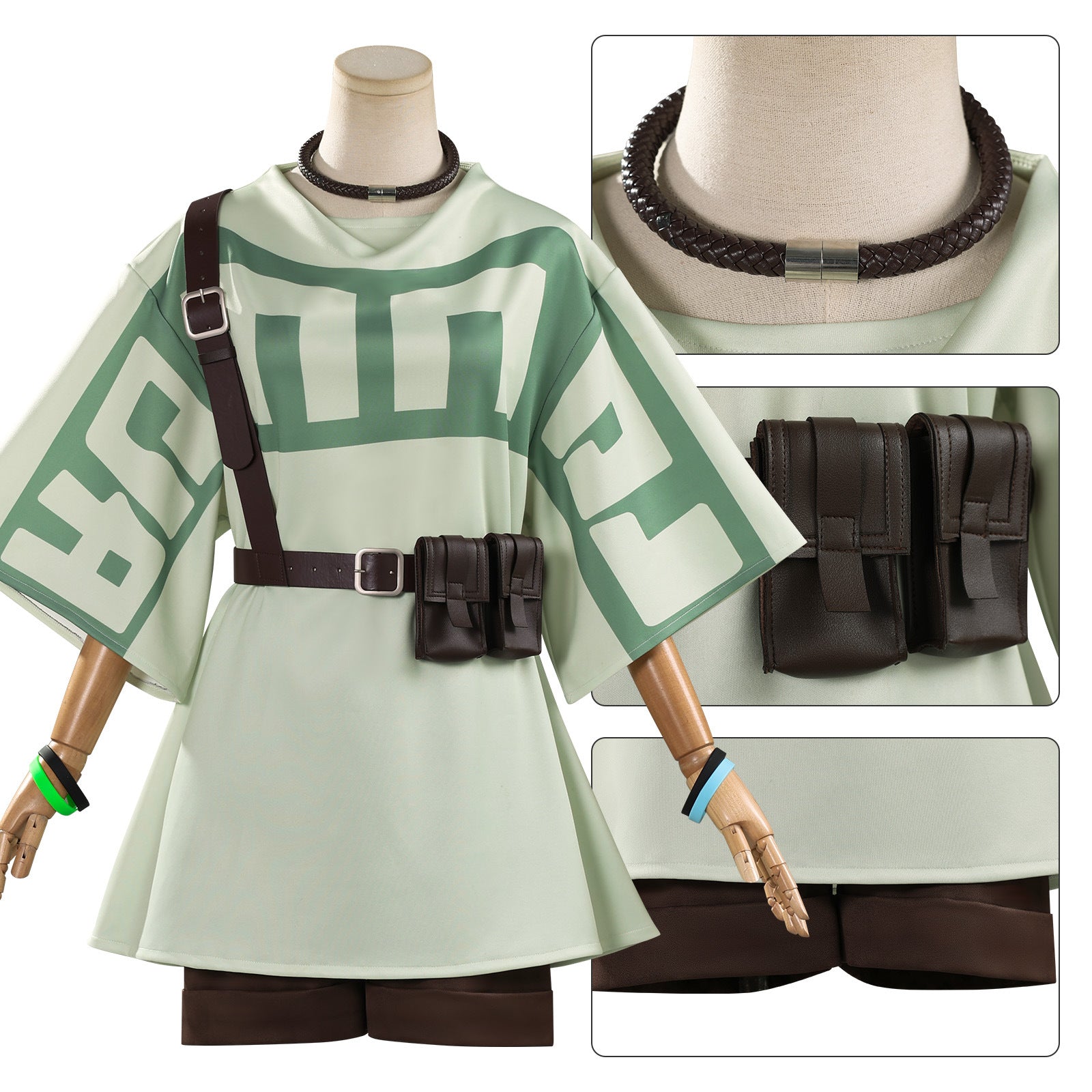 Remlin Q GACHIAKUTA Remlin Tysark Halloween Cosplay Costume – YUSICOSPLAY