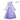 Wicked: For Good Glinda  Purple Prom Dress Cosplay Costume