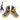 Kpop Demon Hunters Zoey Yellow Cosplay Shoes
