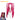 Kids Version KPop Demon Hunters Mira Pink Cosplay Wig