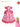 Kids Cosplay Costume Super Mario Bros Princess Peach Dress Halloween Party Dress Up