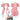 Witch Hat Atelier Anime Tetia Pink Cosplay Wig