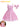  Barbie Movie Kid Gingham Dress Cosplay Costume 