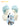 Genshin Impact Chongyun Blue Cosplay Wig