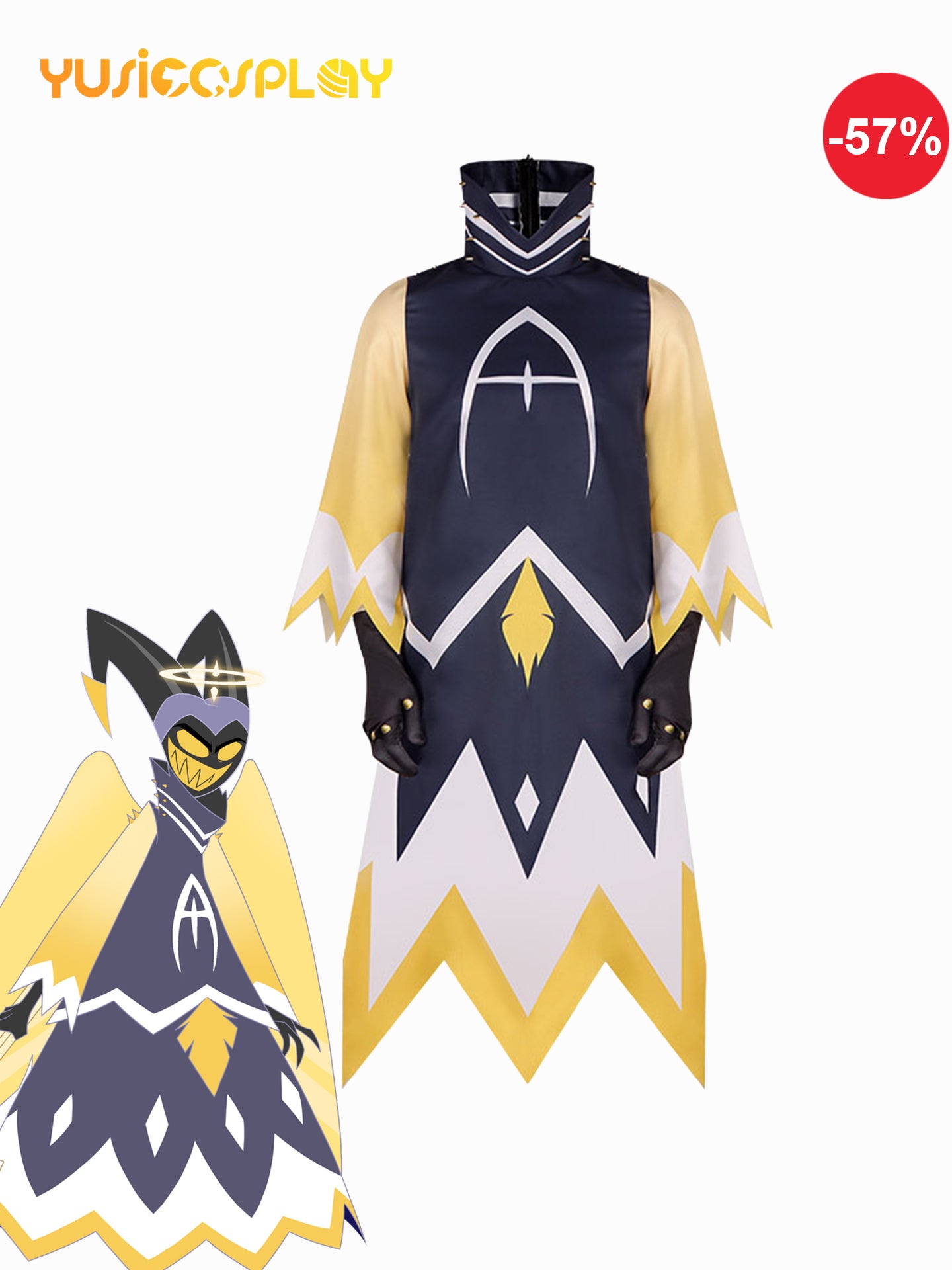 Hazbin Hotel Adam Extermination Attire Halloween Cosplay Costume ...